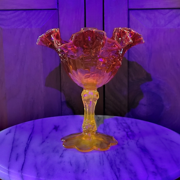 Other - Fenton Amberina Compote